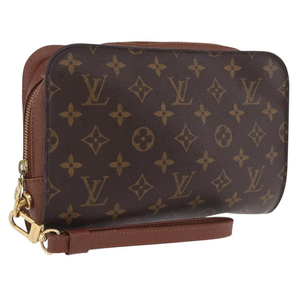 LOUIS VUITTON Monogram Orsay Clutch Bag M51790 LV Auth ep16783
