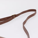 Burberrys Shoulder Bag Leather Brown Gold Tone Auth ep16784-9
