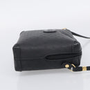 GUCCI Micro GG Shoulder Bag PVC Black Gold Tone 007 115 0093 Auth ep16791-5