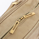 LOEWE Anagram Amazona 28 Hand Bag Leather Gold Auth ep16795-14