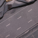 LOEWE Anagram Amazona 28 Hand Bag Leather Gold Auth ep16795-18