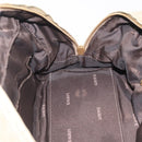 LOEWE Anagram Amazona 28 Hand Bag Leather Gold Auth ep16795-20
