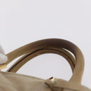 LOEWE Anagram Amazona 28 Hand Bag Leather Gold Auth ep16795-8