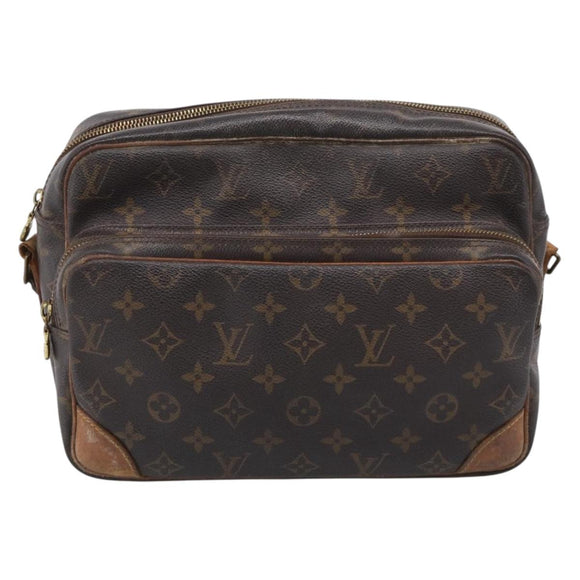 LOUIS VUITTON Monogram Nile Shoulder Bag M45244 LV Auth ep16796