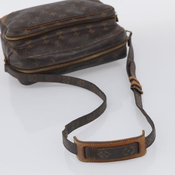 LOUIS VUITTON Monogram Nile Shoulder Bag M45244 LV Auth ep16796