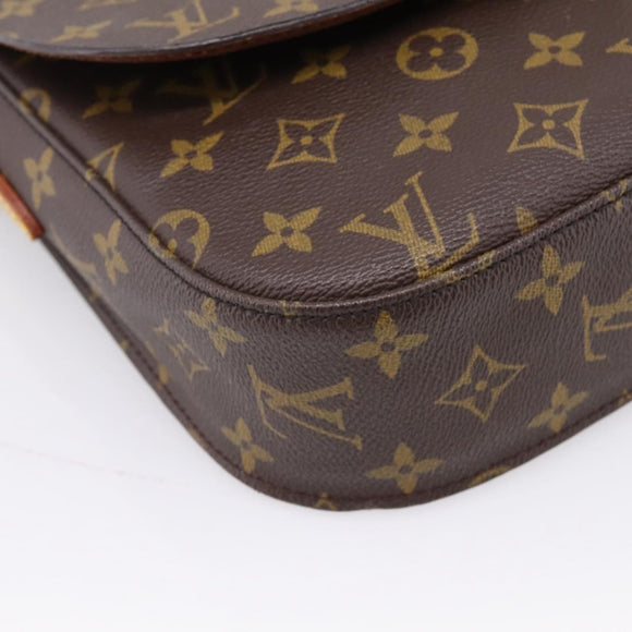 LOUIS VUITTON Monogram Saint Cloud GM Shoulder Bag M51242 LV Auth ep16804A