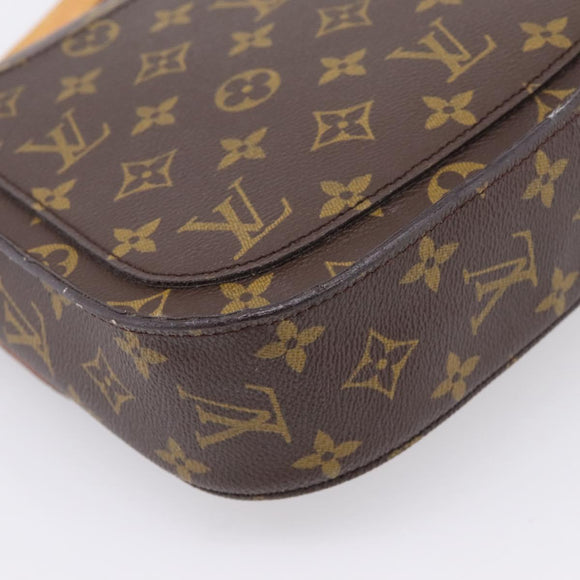 LOUIS VUITTON Monogram Saint Cloud GM Shoulder Bag M51242 LV Auth ep16804A