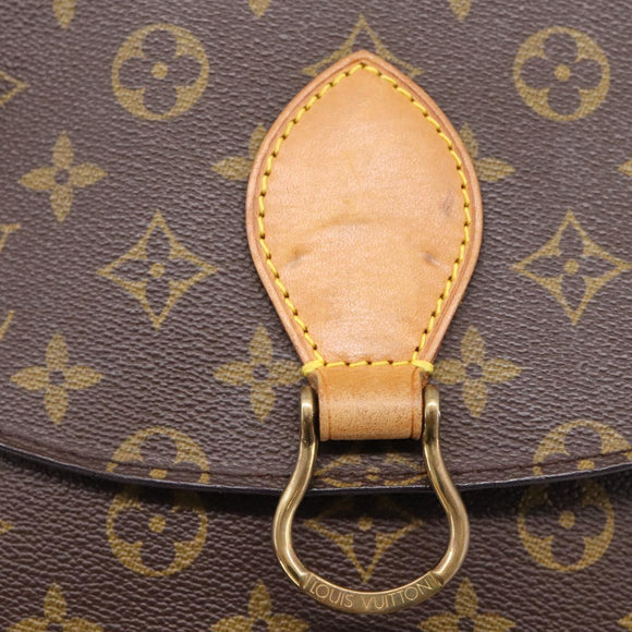 LOUIS VUITTON Monogram Saint Cloud GM Shoulder Bag M51242 LV Auth ep16804A