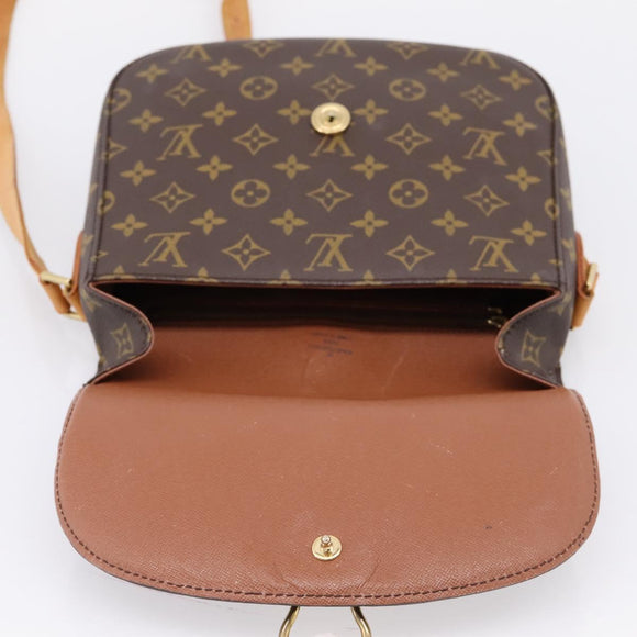 LOUIS VUITTON Monogram Saint Cloud GM Shoulder Bag M51242 LV Auth ep16804A