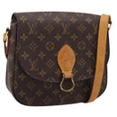 LOUIS VUITTON Monogram Saint Cloud GM Shoulder Bag M51242 LV Auth ep16804A-1
