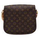 LOUIS VUITTON Monogram Saint Cloud GM Shoulder Bag M51242 LV Auth ep16804A-3