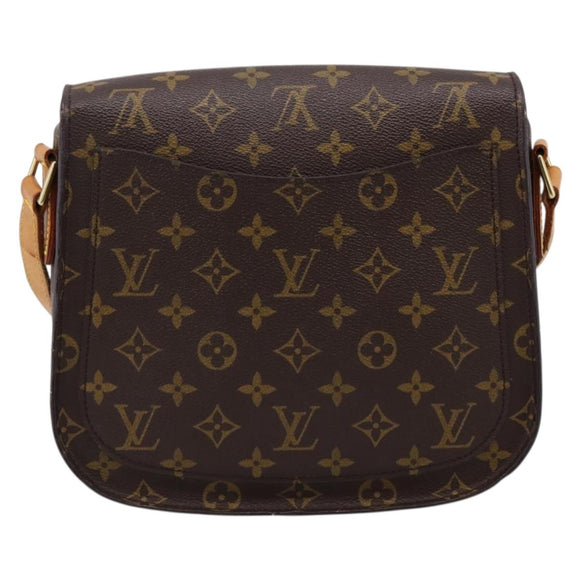 LOUIS VUITTON Monogram Saint Cloud GM Shoulder Bag M51242 LV Auth ep16804A