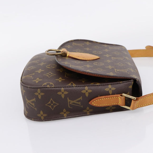 LOUIS VUITTON Monogram Saint Cloud GM Shoulder Bag M51242 LV Auth ep16804A