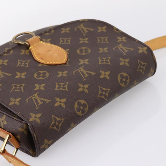 LOUIS VUITTON Monogram Saint Cloud GM Shoulder Bag M51242 LV Auth ep16804A