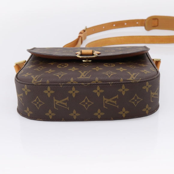 LOUIS VUITTON Monogram Saint Cloud GM Shoulder Bag M51242 LV Auth ep16804A