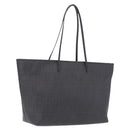 FENDI Zucca Canvas Tote Bag PVC Black Gold Auth ep16805A-1