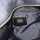 FENDI Zucca Canvas Tote Bag PVC Black Gold Auth ep16805A-16