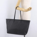FENDI Zucca Canvas Tote Bag PVC Black Gold Auth ep16805A-23