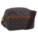 LOUIS VUITTON Monogram Reporter PM Shoulder Bag M45254 LV Auth ep16807-1