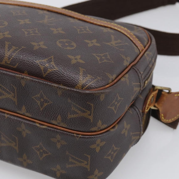 LOUIS VUITTON Monogram Reporter PM Shoulder Bag M45254 LV Auth ep16807