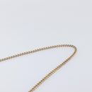 Christian Dior Chain Shoulder Bag Leather Beige Gold Auth ep16809-9