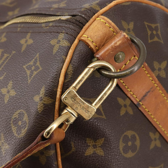 LOUIS VUITTON Monogram Keepall Bandouliere 60 Boston Bag M41412 LV Auth ep16811