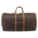 LOUIS VUITTON Monogram Keepall Bandouliere 60 Boston Bag M41412 LV Auth ep16811-3