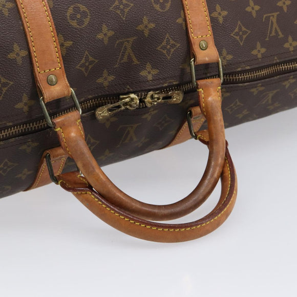 LOUIS VUITTON Monogram Keepall Bandouliere 60 Boston Bag M41412 LV Auth ep16811