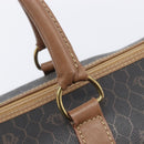 Christian Dior Honeycomb Canvas Boston Bag PVC Black Gold Auth ep16813-15