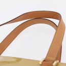 LOUIS VUITTON Monogram Vernis Houston Hand Bag Beige M91004 LV Auth ep16815-15