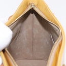 LOUIS VUITTON Monogram Vernis Houston Hand Bag Beige M91004 LV Auth ep16815-27