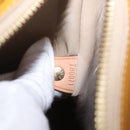 LOUIS VUITTON Monogram Vernis Houston Hand Bag Beige M91004 LV Auth ep16815-12