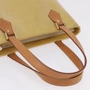 LOUIS VUITTON Monogram Vernis Houston Hand Bag Beige M91004 LV Auth ep16815-8