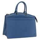 LOUIS VUITTON Epi Riviera Hand Bag Blue M48185 LV Auth ep16821-1