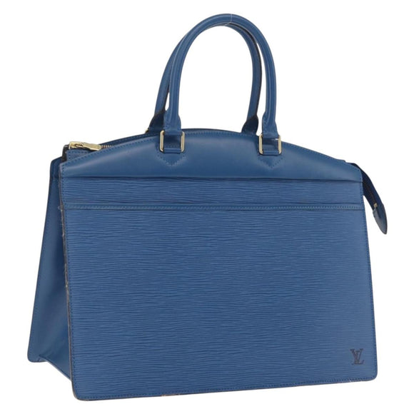 LOUIS VUITTON Epi Riviera Hand Bag Blue M48185 LV Auth ep16821