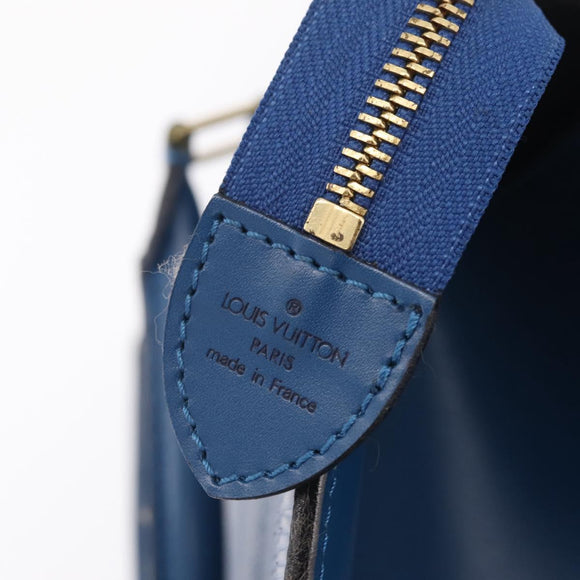 LOUIS VUITTON Epi Riviera Hand Bag Blue M48185 LV Auth ep16821