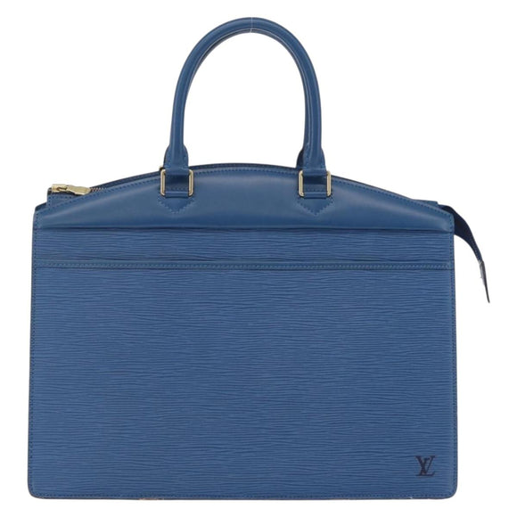 LOUIS VUITTON Epi Riviera Hand Bag Blue M48185 LV Auth ep16821