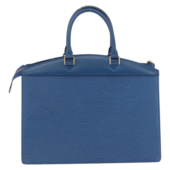 LOUIS VUITTON Epi Riviera Hand Bag Blue M48185 LV Auth ep16821