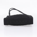 Christian Dior Canage Shoulder Bag Nylon Black Silver Auth ep16826A-10