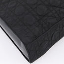 Christian Dior Canage Shoulder Bag Nylon Black Silver Auth ep16826A-14