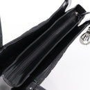 Christian Dior Canage Shoulder Bag Nylon Black Silver Auth ep16826A-16
