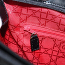 Christian Dior Canage Shoulder Bag Nylon Black Silver Auth ep16826A-22