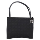 Christian Dior Canage Shoulder Bag Nylon Black Silver Auth ep16826A-2