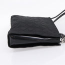 Christian Dior Canage Shoulder Bag Nylon Black Silver Auth ep16826A-5