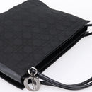 Christian Dior Canage Shoulder Bag Nylon Black Silver Auth ep16826A-6