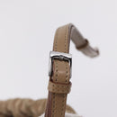 GUCCI Hand Bag Suede Beige 76554 Auth ep16831-16