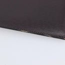 LOUIS VUITTON Taiga Document Case Pouch Acajou M99087 LV Auth ep16833-8