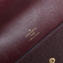 LOUIS VUITTON Taiga Document Case Pouch Acajou M99087 LV Auth ep16833-15