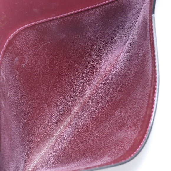 LOUIS VUITTON Taiga Document Case Pouch Acajou M99087 LV Auth ep16833
