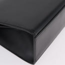 CELINE Hand Bag Leather 2way Black Gold Auth ep16836V-14